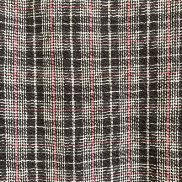 Old Navy Plaid 3/4 Sleeve Blouse - Picture 2 of 3